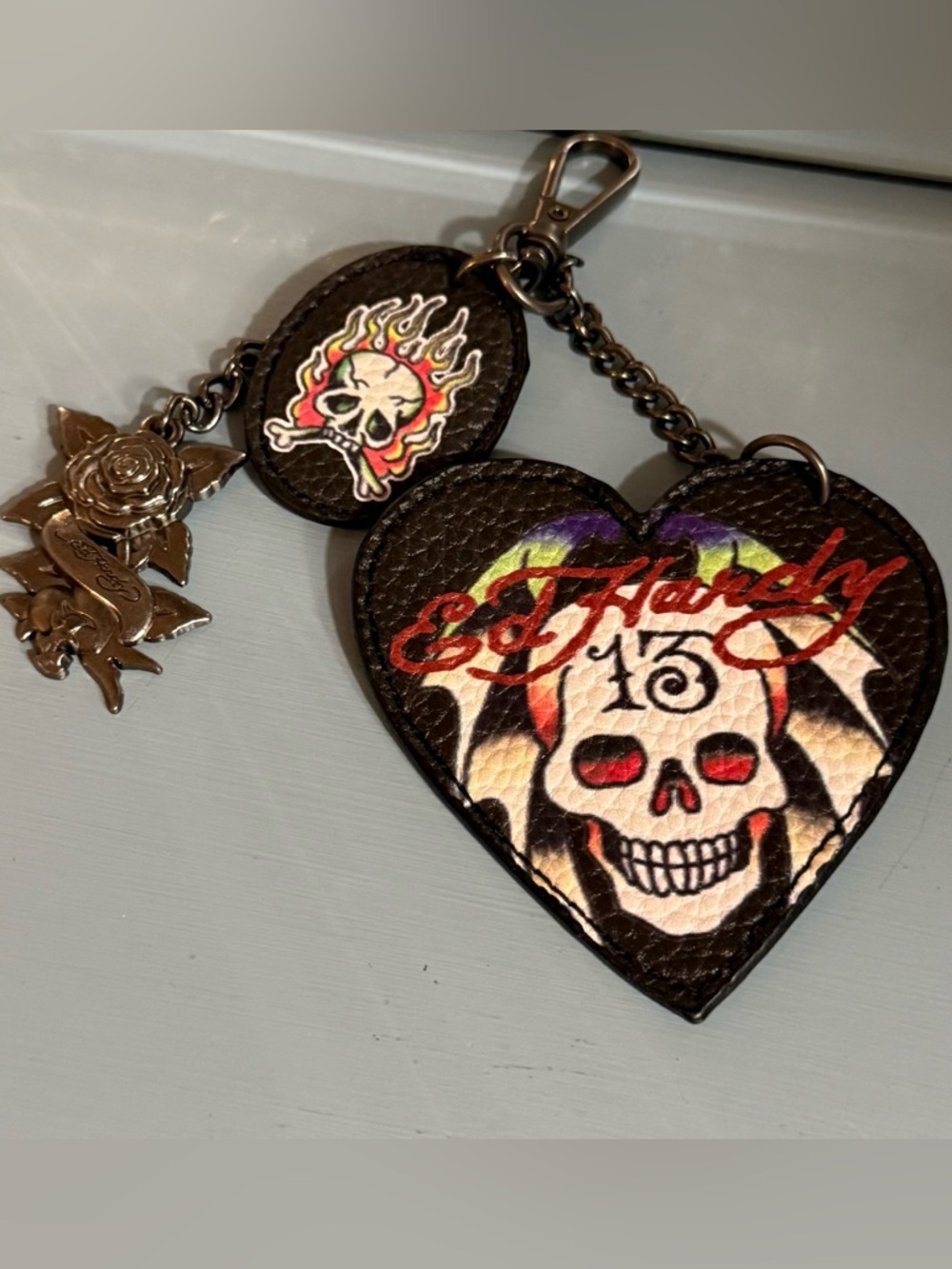♥️ED HARDY KEYCHAIN♥️